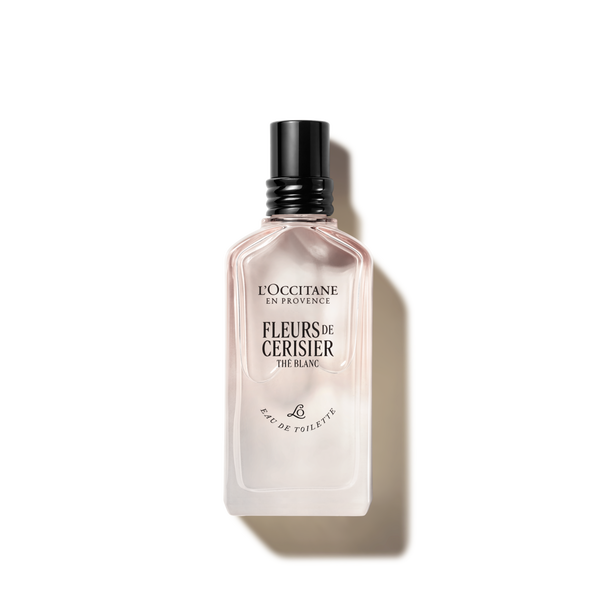 香水(女性用) L'OccitaneFLEURSdeCERISIER THE BLANC50ML Fleurs de Cerisier Thé Blanc (Cherry Blossom) Eau De Toilette
